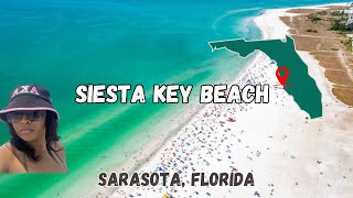 Siesta Key Beach Vlog  The 1 Rated Best Beach in the USA [upl. by Bilek]