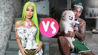 LAMPO amp JANSEL 15 EN PR0BL4MAS POR YAILIN LA MÁS VIRAL amp TEKASHI 6IX9INE [upl. by Yelhs]