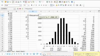 ヒストグラムを一発で描けるFREQUENCY関数 [upl. by Frulla838]