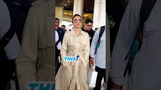 Kiara Advani Exclusive Bold Trench Coat Price kiaraadvani sandroparis shorts [upl. by Boffa479]