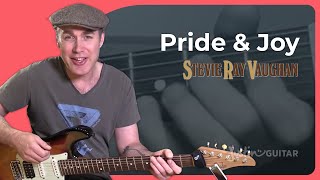 How to play Pride And Joy on guitar  Stevie Ray Vaughan [upl. by Sivraj]