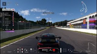 Lap around Spa chase cam replay [upl. by Bennir]