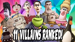 Jambareeqi Ranks EVERY Aardman Villain [upl. by Akir]