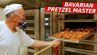 How German Pretzel Maker Ludwig Neulinger Bakes 4000 Bavarian Pretzels Daily — The Experts [upl. by Anitteb110]