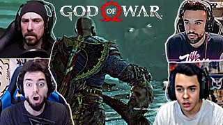 REACCIONES A ZEUS DE HELHEIM EN GOD OF WAR 4 FT ILLOJUAN GREFG [upl. by Parks]