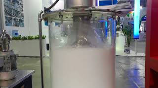 Mechanical defoamer which is excellent defoaming machine for tank or pod [upl. by Adamik]