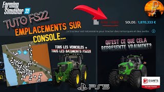 TUTO FS22 CA REPRESENTE QUOI EN VRAI 5155 EMPLACEMENTS EARLY ACCESS FS22 PS5 [upl. by Eylloh443]