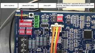 Variable Speed Furnace Setting Switches for Carrier Infinity  Bryant Evolution [upl. by Lrat]