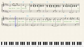 Encanto — The Family Madrigal Piano Sheet Music [upl. by Ailatan]