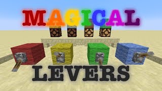 The Magical Levers  Minecraft Device [upl. by Jennette]