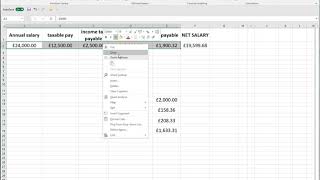 5 Financial Modelling 1 Income Tax and NI [upl. by Kielty131]