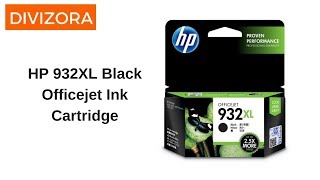 HP 932XL Black Officejet Ink Cartridge [upl. by Notsreik]