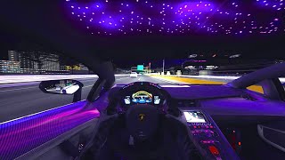 Aventador SVJ Night Drive POV  Assetto Corsa [upl. by Eillat]