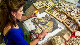 How Artist Makes the Most Complex Mosaics by Hands [upl. by Meehar]