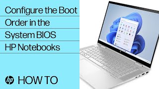 How to Configure the Boot Order in the System BIOS for HP PCs  HP Support [upl. by Lamaj]