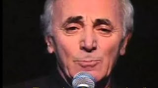 Charles Aznavour  Désormais [upl. by Aicatsanna]