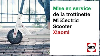 Mise en service trottinette Xiaomi [upl. by Onateyac]