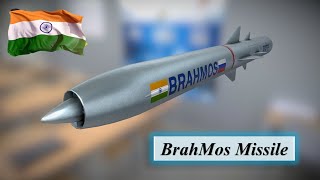 BrahMos  IndiaRussia Supersonic Cruise Missile  Weaponz Zone [upl. by Sanburn]