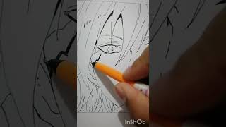 How to draw Veldora Tempest manga  Tensei Shitara Slime shorts anime dibujo howtodraw [upl. by Manvell524]