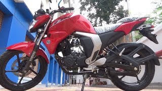 NEW BSIV YAMAHA FZ FI VERSION 20 WALK AROUND FULL REVIEW [upl. by Mayhs59]