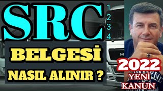 SRC BELGESİ NASIL ALINIRSRC NE İŞE YARAR2022 SRC BELGESİNİN YENİ YÖNETMELİĞİNDE NELER VAR [upl. by Ranitta709]