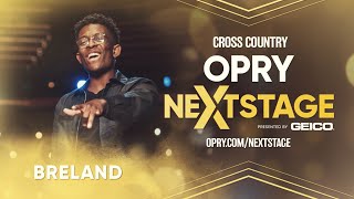 BRELAND  Cross Country Acoustic Performance  Opry NextStage [upl. by Kaliski]