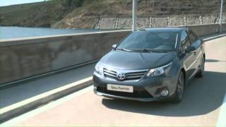 Toyota Avensis Sedan 2012 on the road [upl. by Antons]