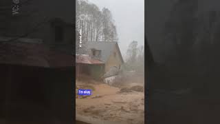 Mudslide Destroys Family Home In North Carolina  10 News First [upl. by Leverett]