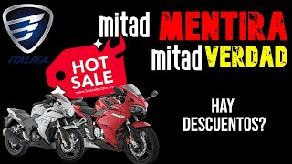 HOT SALE 2023 EN MOTOS ITALIKA  EN VERDAD HAY DESCUENTOS [upl. by Otrevire]