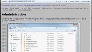individuare licenseconf ptc CoCreate license server [upl. by Orman]