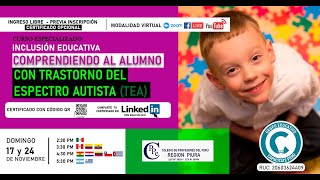 📚CURSO ESPECIALIZADO COMPRENDIENDO AL ALUMNO CON TRASTORNO DEL ESPECTRO AUTISTA TEA 👨‍💼 [upl. by Aisya926]