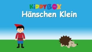 Hänschen Klein  Kinderlieder zum Mitsingen  KIDDYBOXTV [upl. by Eilyr]