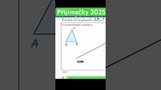 Geometrie💀 prijimacky geometrie matika doucko doucovaniematematiky [upl. by Eelessej178]