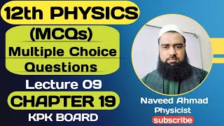 Multiple Choice Questions  CH19  Atomic Spectra  Class 12 Physics [upl. by Grubman]