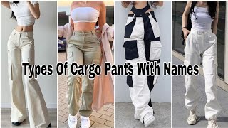 Types Of Cargo Pants For Girls with namesjoggers pant Trouser for girlsTrendy 2023 cargo pants [upl. by Kaila]