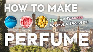 HOW TO MAKE PERFUME  Full perfumery course 2024 [upl. by Eillen]