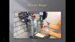 Instructie Boren met kolomboormachine [upl. by Chelton619]