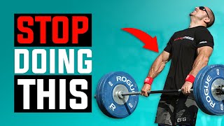 How to Use YOUR ARMS for the Power Clean [upl. by Maurita]