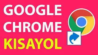 Google Chrome Masaüstüne Kısayol Simgesi Ekleme [upl. by Ransom515]