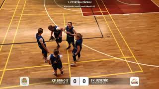 KP Brno B vs BK Jeseník  Starší žákyně U15 [upl. by Rebe383]