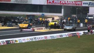 2011 NHRA Supernationals Super Stock Rd 1 [upl. by Alrick]