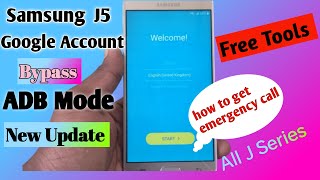 Samsung J5 Frp Bypass Adb mode  Samsung SM J500F Frp Bypass Free Tool [upl. by Manas]