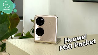 Huawei P50 Pocket  Review en español [upl. by Morty]