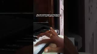 ❤‍🩹thoovanam thoora thoora song piano cover🤌🏻 romeojuliet jeyamravi hanshika watch and enjoy✨ [upl. by Enorej898]