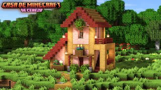 Casa de Minecraft Perfecta para Survival 🏡 [upl. by Adirahs788]