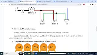 9 sınıf temel elektrik elektronik atelye sorumluluk sınavı soruları elektrik elektronik ölçme [upl. by Azarcon197]