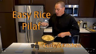 Easy Rice Pilaf Recipe [upl. by Georgette524]