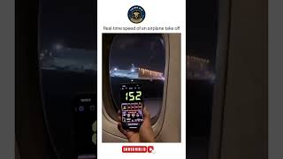 Airplane take off speed real time shorts shortsfeed airplane [upl. by Roseanne618]