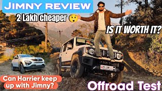 Jimny Review  Offroad Testing  Is it now worth the money  Harrier Offroad testing  Jimny Drift [upl. by Ovatsug]