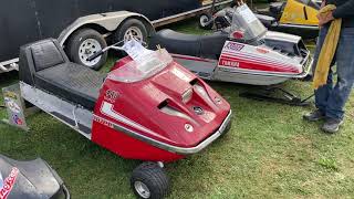 2023 Cohocton Fall Classic Vintage Snowmobile show Part 1 [upl. by Steen]